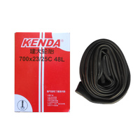 Tube Road Bike Kenda (pair) 700C x 23/25 48mm Schrader Valve