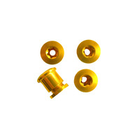 Chainring Bolt Set Triple 7.0mm Alloy Gold CL4081 (4 Pack)