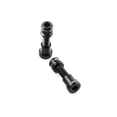 Headstem Pinch Bolt & Nut Set M5 x 19mm Titanium Black Muqzi